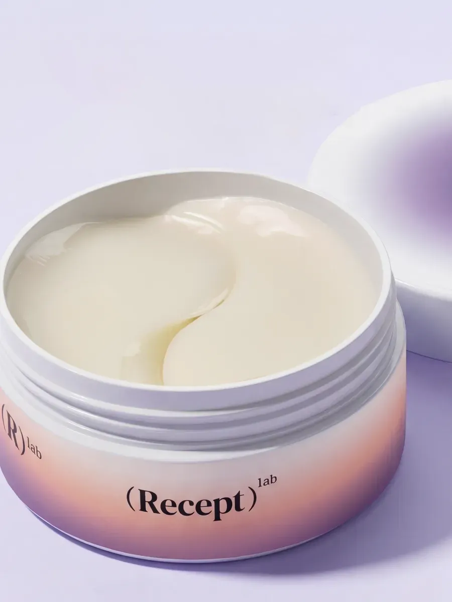 гидрогелевые патчи с кремовой сывороткой и пептидами «recept lab cream-peptide eye patches» в СПб