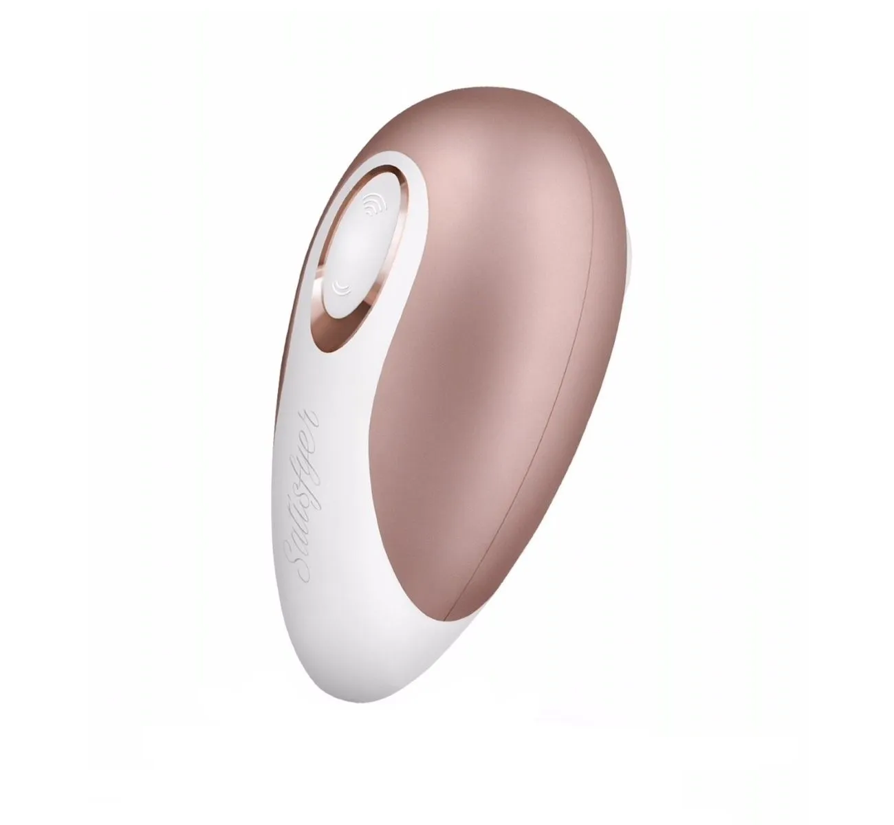 клиторальный стимулятор satisfyer pro deluxe ng, золотисто-белый в СПб