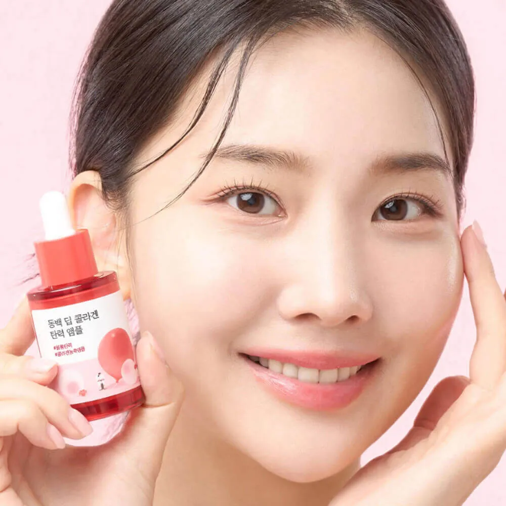 round lab camellia deep collagen firming ampoule, укрепляющая коллагеновая ампула с камелией 30 мл в СПб