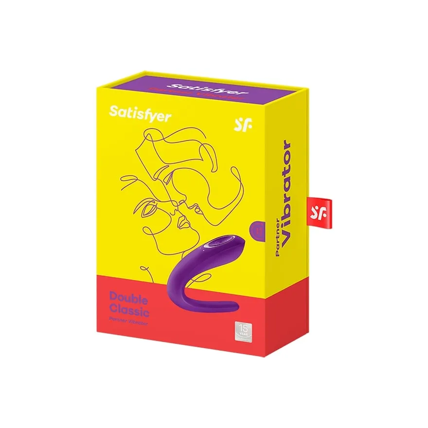 Вибромассажер для пар Satisfyer Double Classic