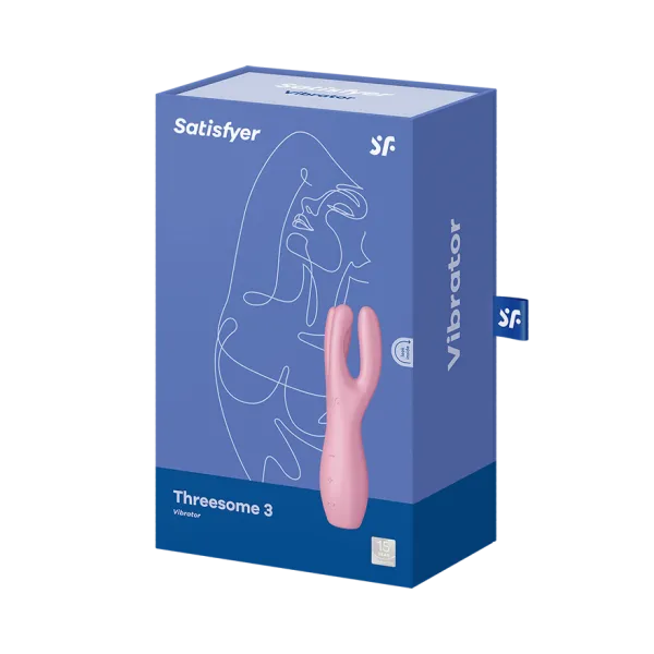 вибростимулятор satisfyer threesome 3 pink 037158sa в СПб