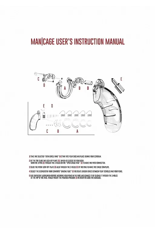 мужской пояс верности cock cage model 13 chastity 2.5" в СПб