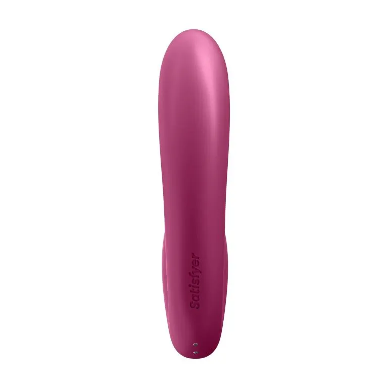 вибратор с вакуумным стимулятором satisfyer sunray с фиксацией формы (ягодный) в СПб