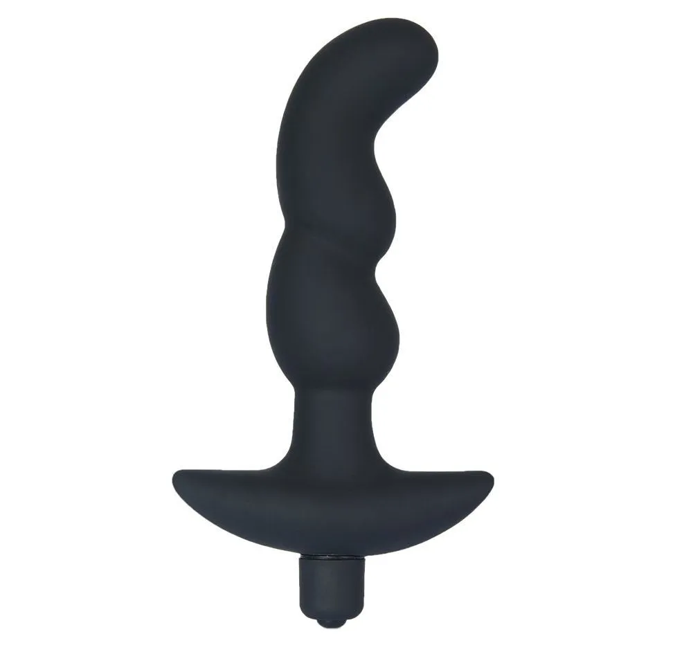 Вибратор анальный Lovetoy Silicone P Spot Teaser, чёрный
