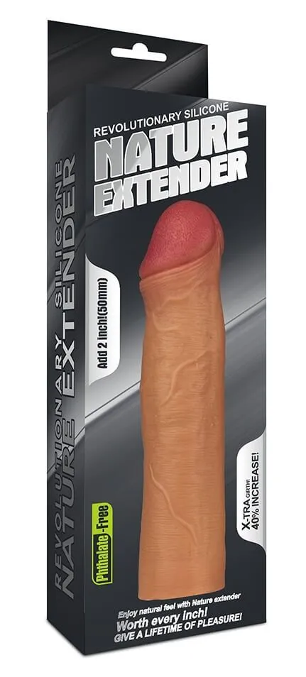 насадка на член lovetoy nature extender, телесная в СПб