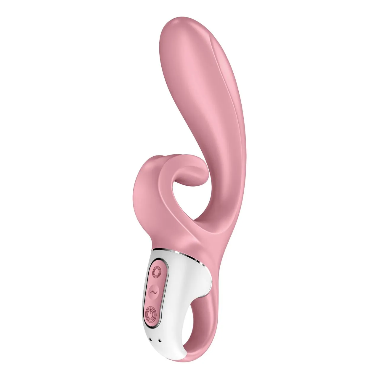 вибратор-кролик satisfyer hug me (розовый) в СПб