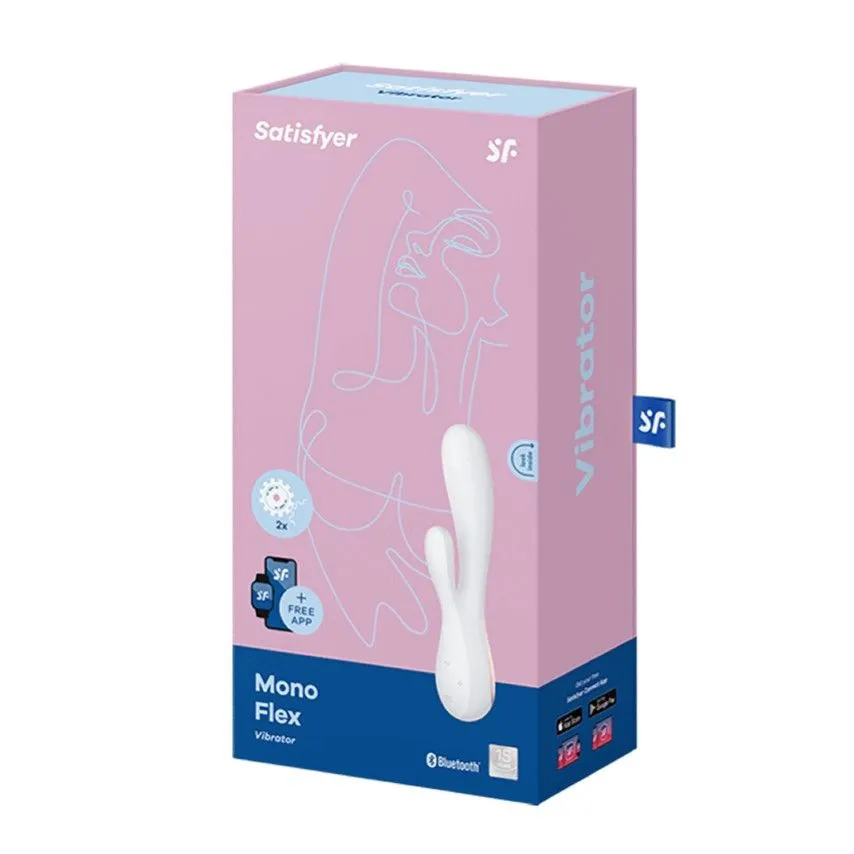 вибростимулятор satisfyer mono flex, белый в СПб