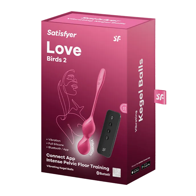 вагинальные шарики с вибрацией satisfyer love birds 2 pink 002941sa в СПб