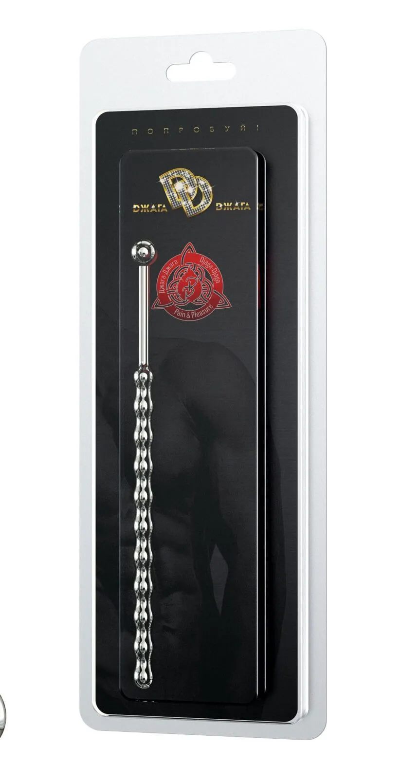 уретральный стимулятор dжага dжага №3, серебристый в СПб