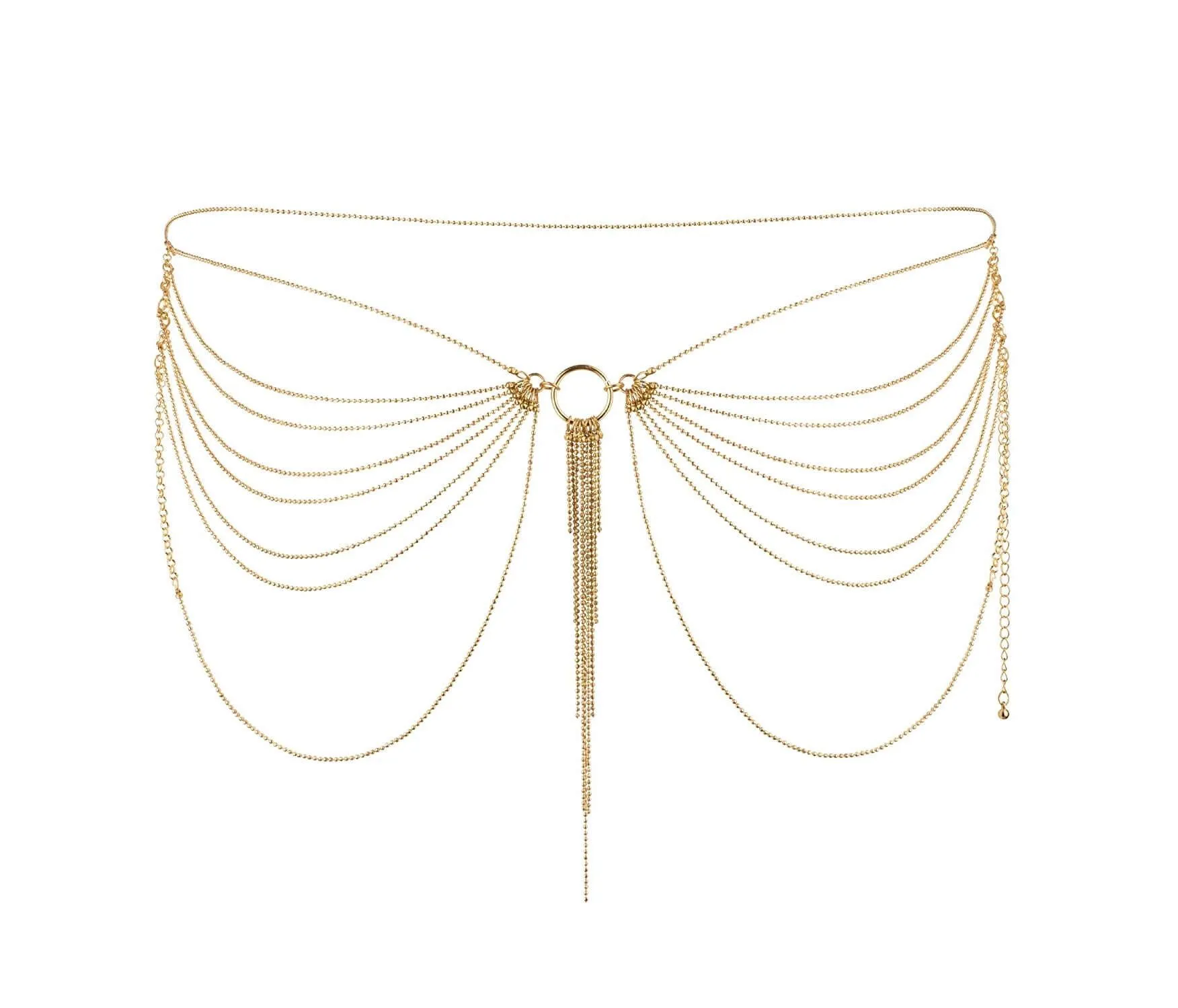 цепь на талию bijoux indiscrets magnifique waist chain, золотистая в СПб