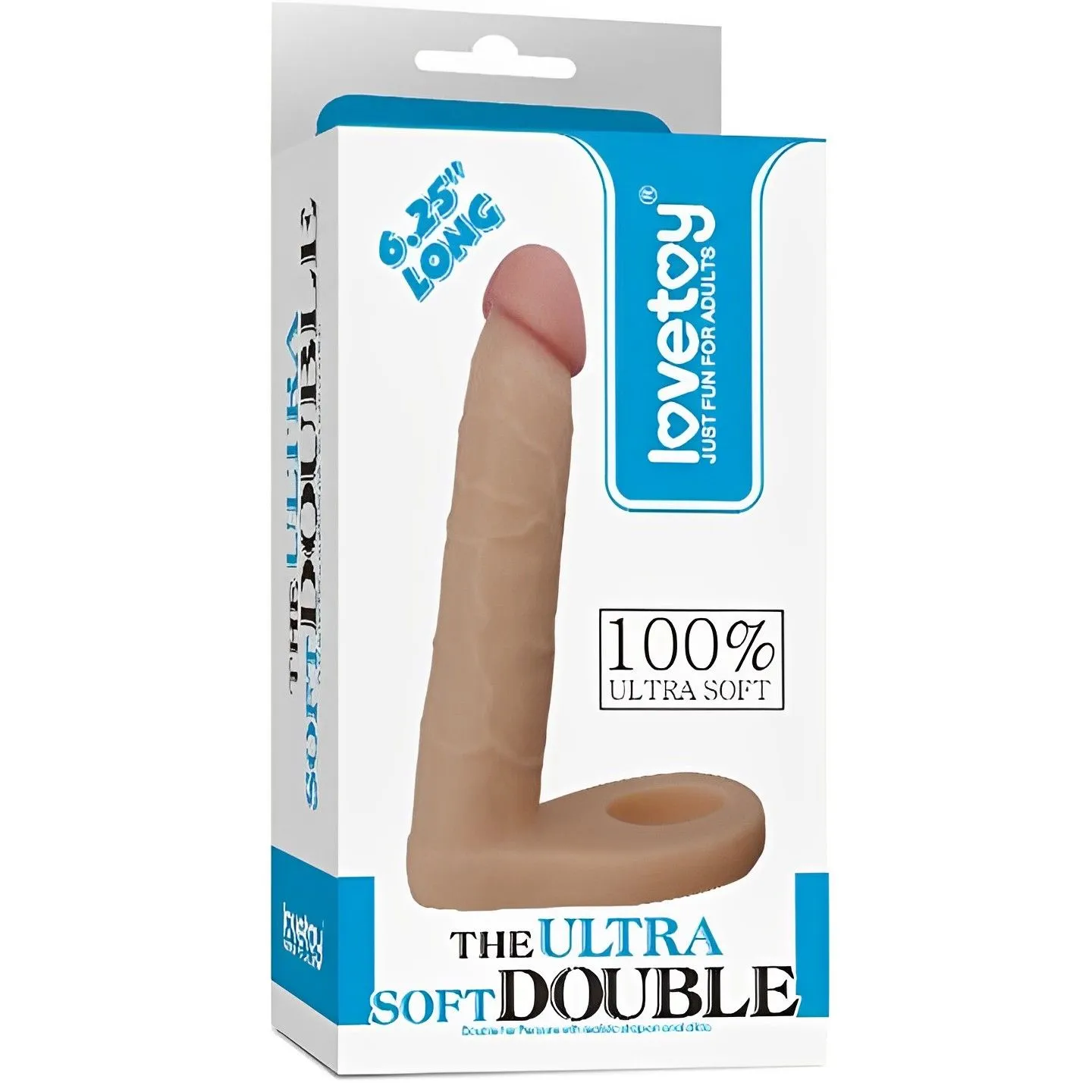 насадка на член для двойного проникновения the ultra soft double 6.25 в СПб