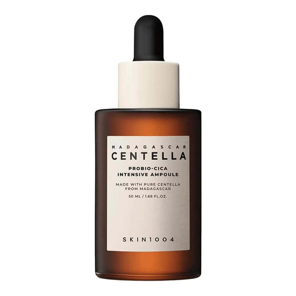 skin1004 madagascar centella probio-cica intensive ampoule, сыворотка с пробиотиками 50 мл в СПб