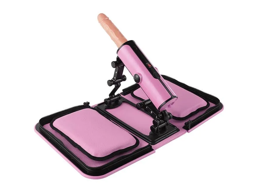 секс-машина в сумке pinkrabbit 310-x5, розовая в СПб