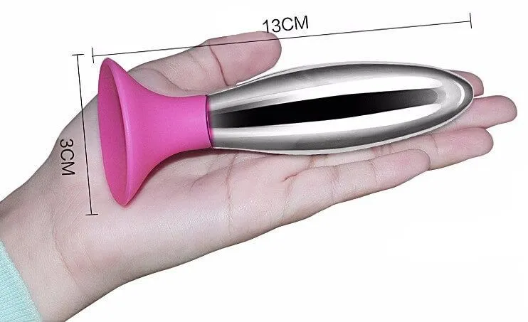 анальная пробка lovetoy bobby, розовая в СПб