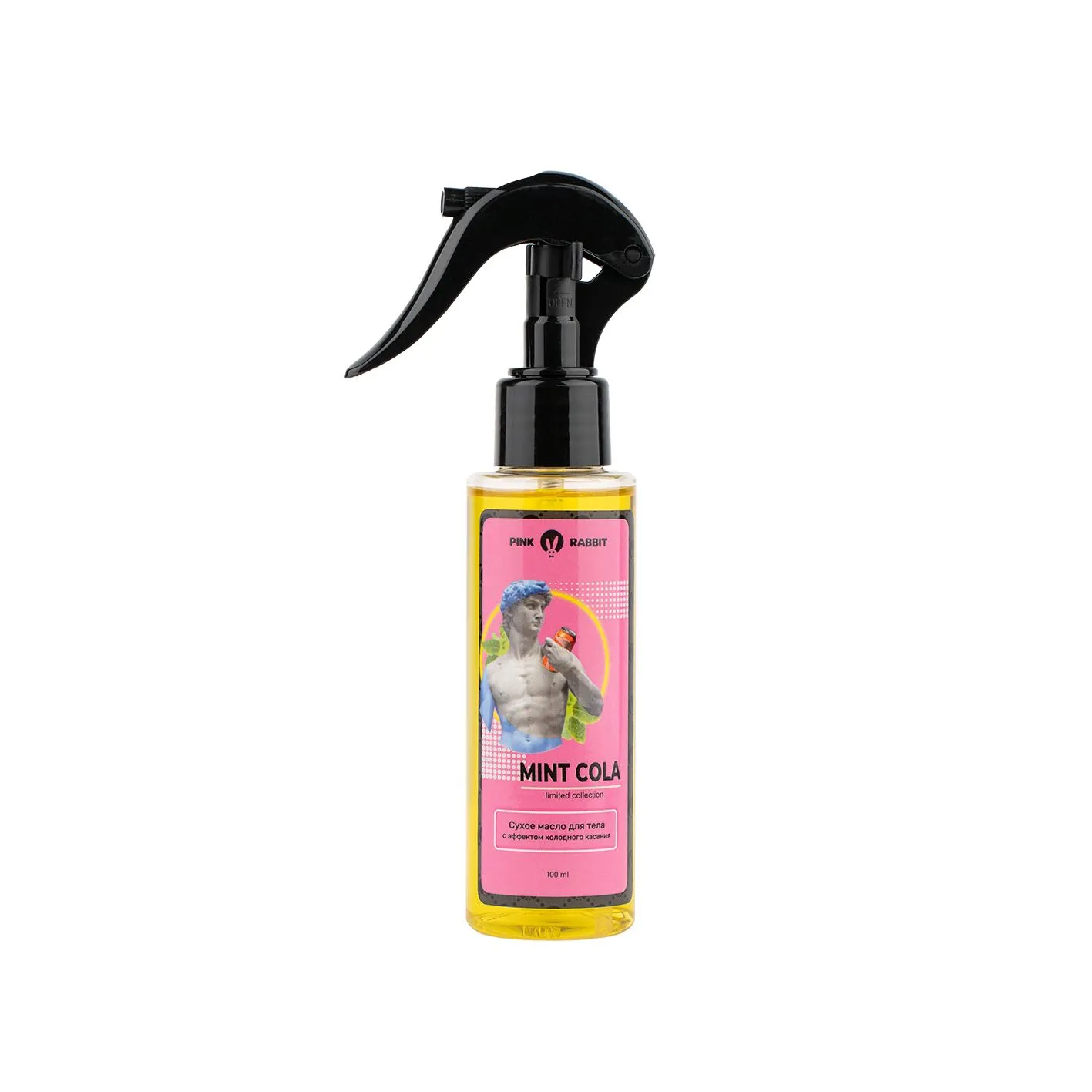 масло сухое для тела “mint cola limited edition”, с эффектом холодного касания, 100 мл в СПб