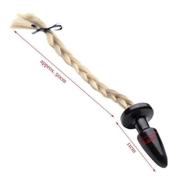 анальная пробка с хвостом "blondy" 47008-mm в СПб