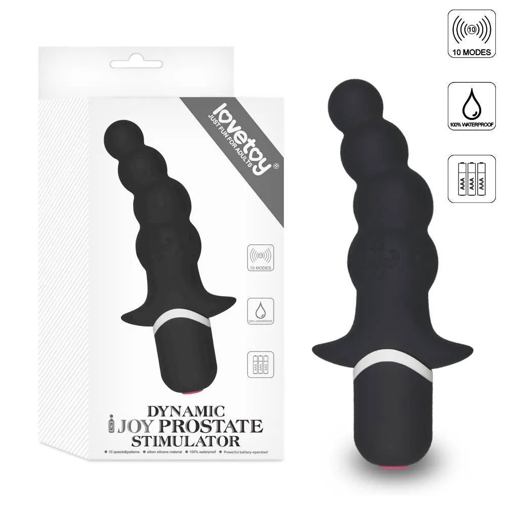 вибратор ijoy dynamic prostate stimulator, чёрный в СПб