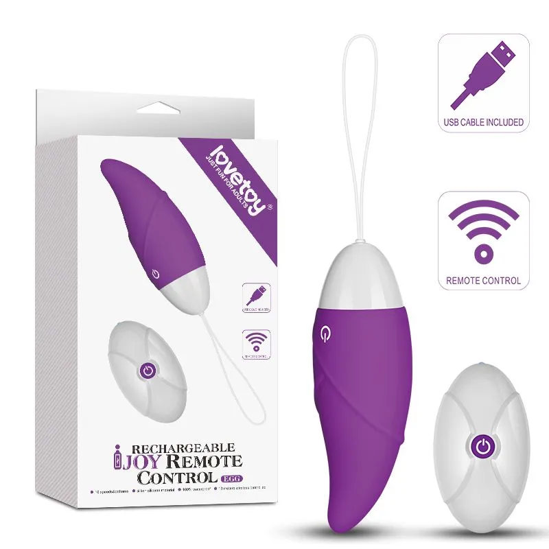 виброяйцо lovetoy ijoy rechargeable egg, фиолетовое в СПб