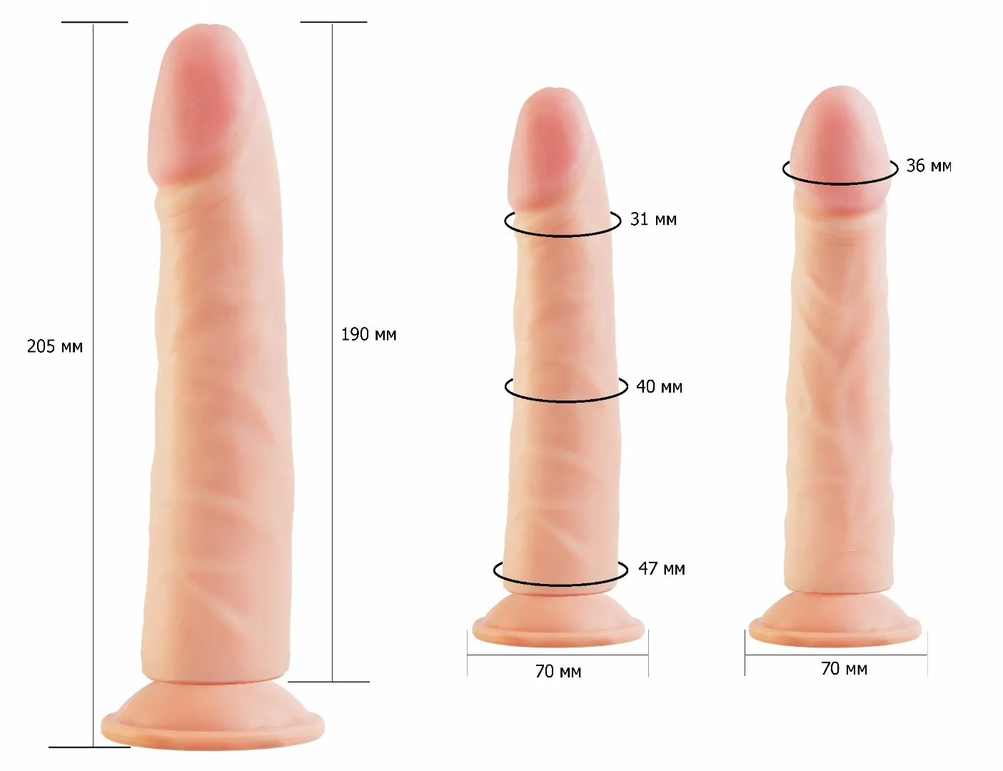 фаллоимитатор на присоске кибер-кожа 818400ru в СПб