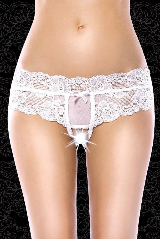 Эротическое стринги с доступом flirton 2710-1 белые в СПб
