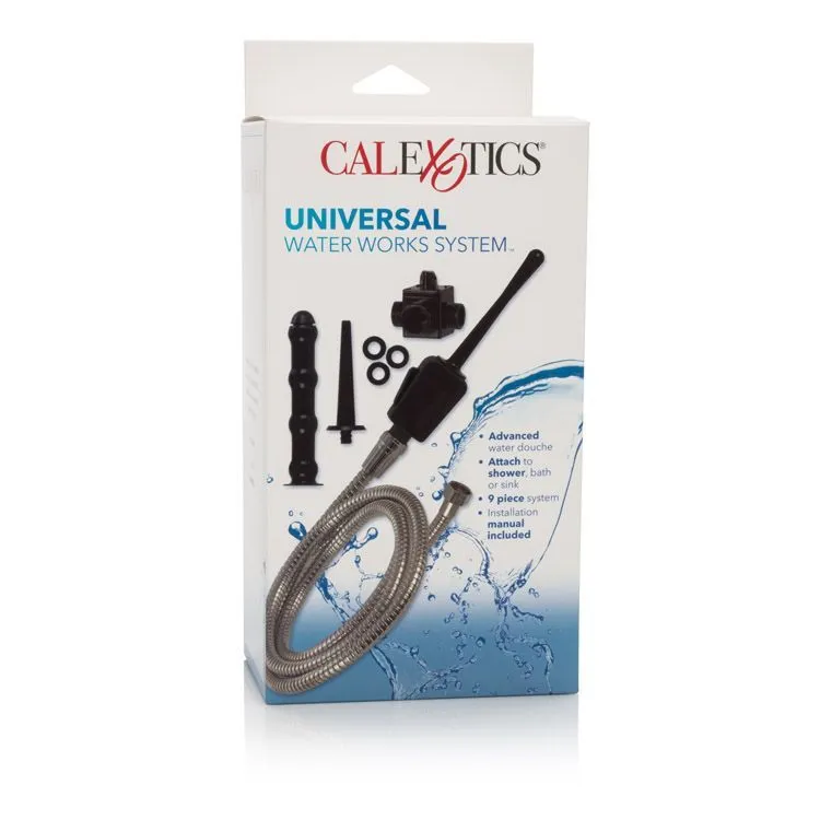 анальный душ california exotic novelties universal water works system, 3 насадки в СПб