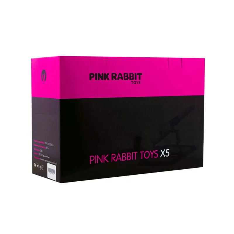 секс-машина в сумке pinkrabbit 310-x5, черная в СПб