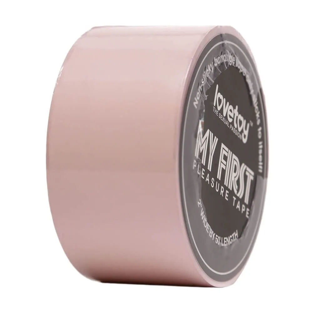 лента для фиксации lovetoy my first, розовая, 15 м в СПб
