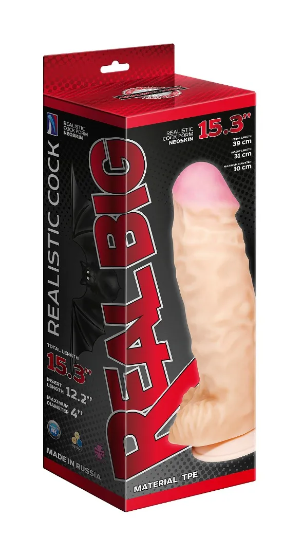 фаллоимитатор неоскин супергигант с присоской в коробке 958203ru в СПб