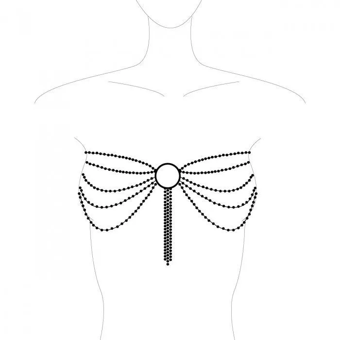 цепь на талию bijoux indiscrets magnifique waist chain, золотистая в СПб