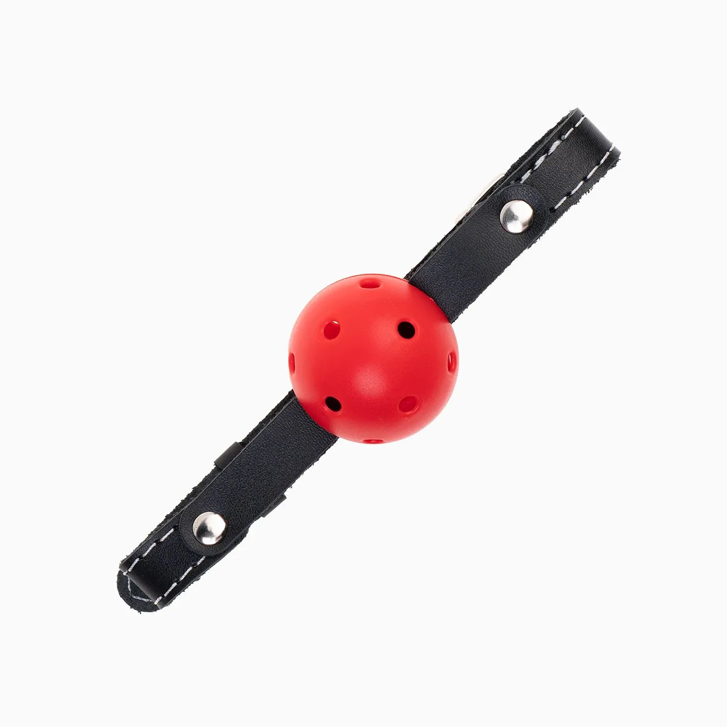 кляп pink rabbit с красным шариком (белая строчка) в СПб