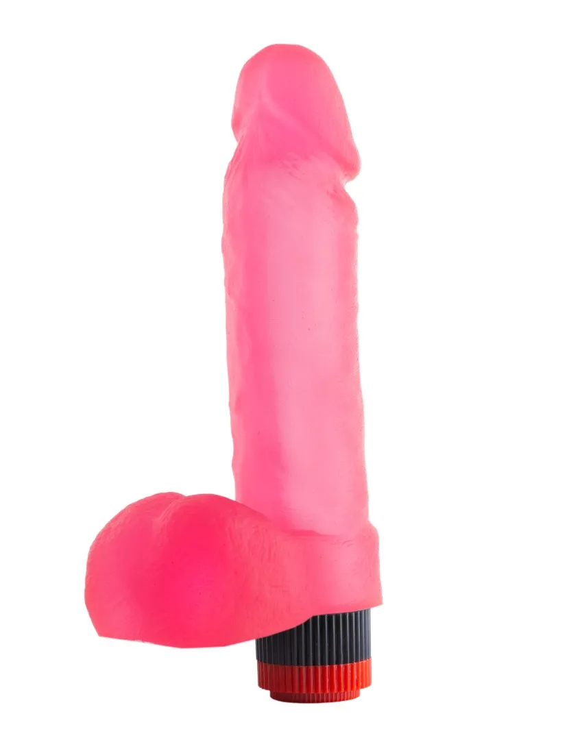 вибратор гелевый розовый 221400ru в СПб