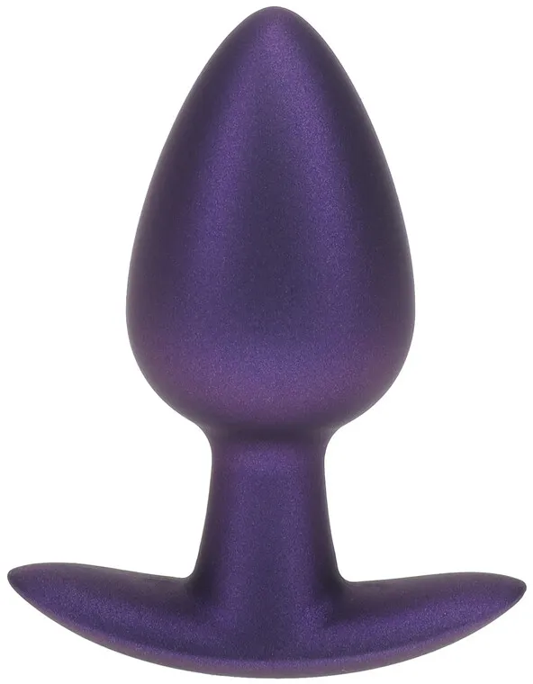 анальная пробка из силикона m - metallic pu в СПб