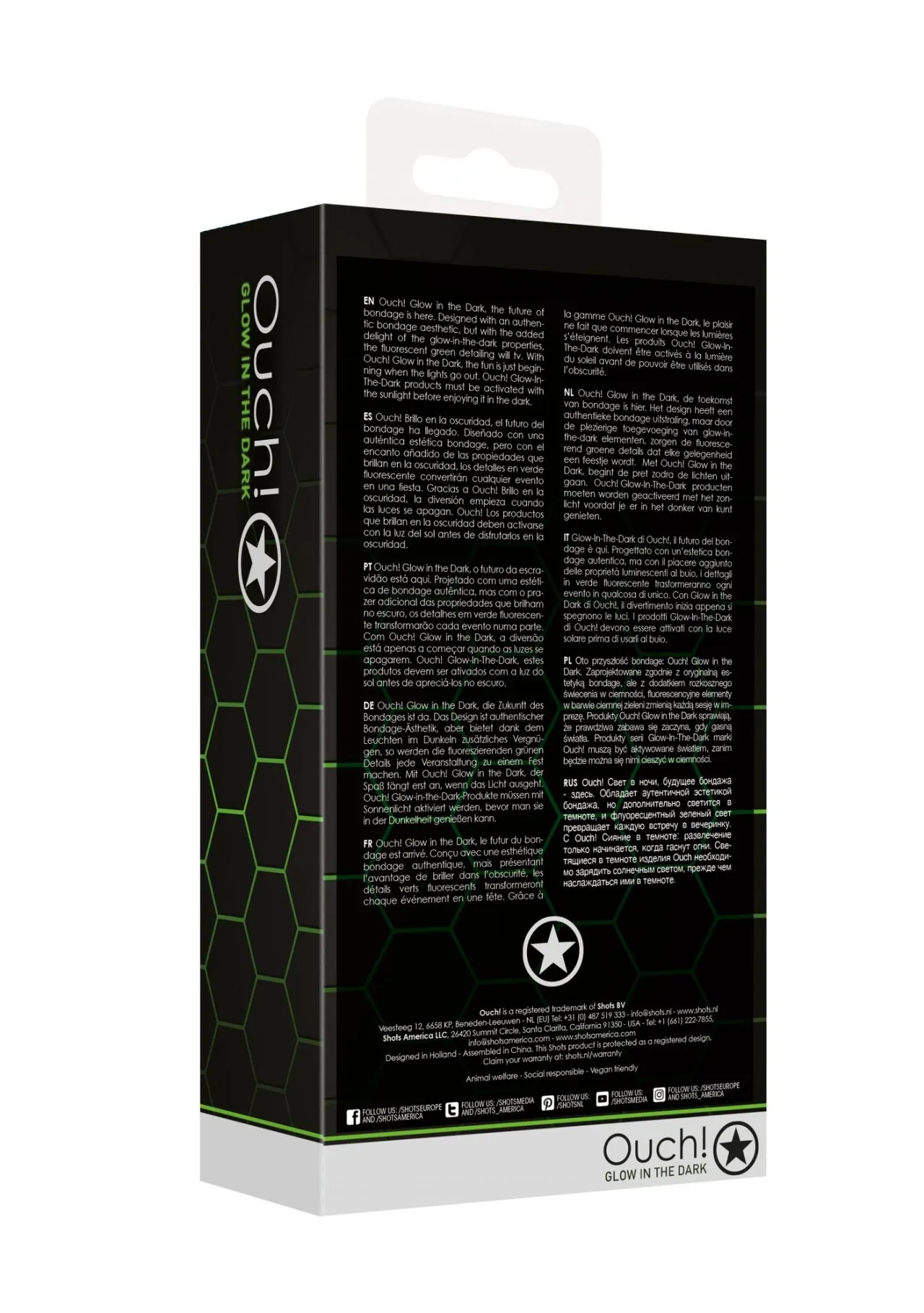 сбруя люминисцентная - l/xl в СПб