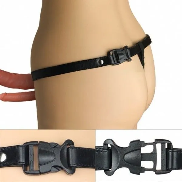 страпон lovetoy unisex hollow двойной, телесный в СПб