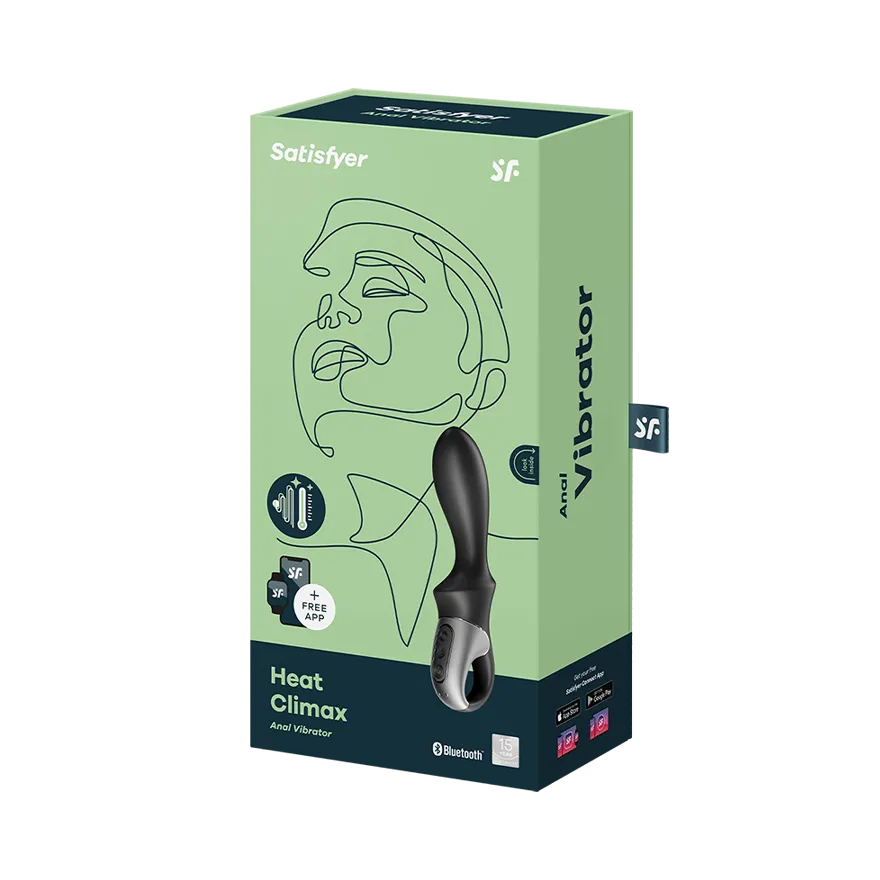 анальный вибратор с функцией нагрева satisfyer heat climax 001661sa в СПб