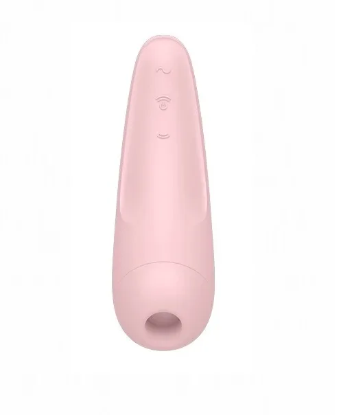 вакуумный массажер с вибрацией satisfyer curvy 2 plus pink 001852sa в СПб