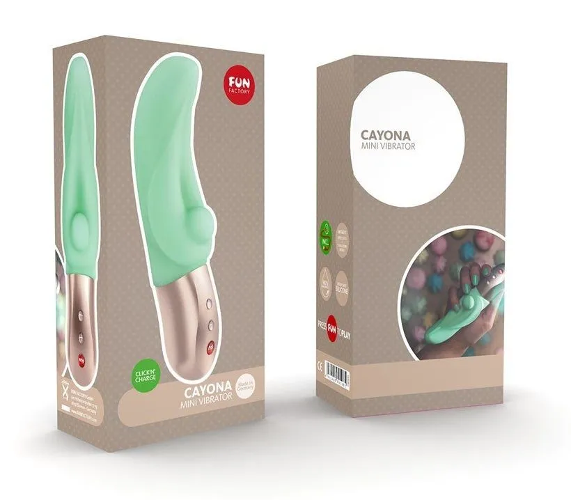 вибратор fun factory cayona, зеленый в СПб