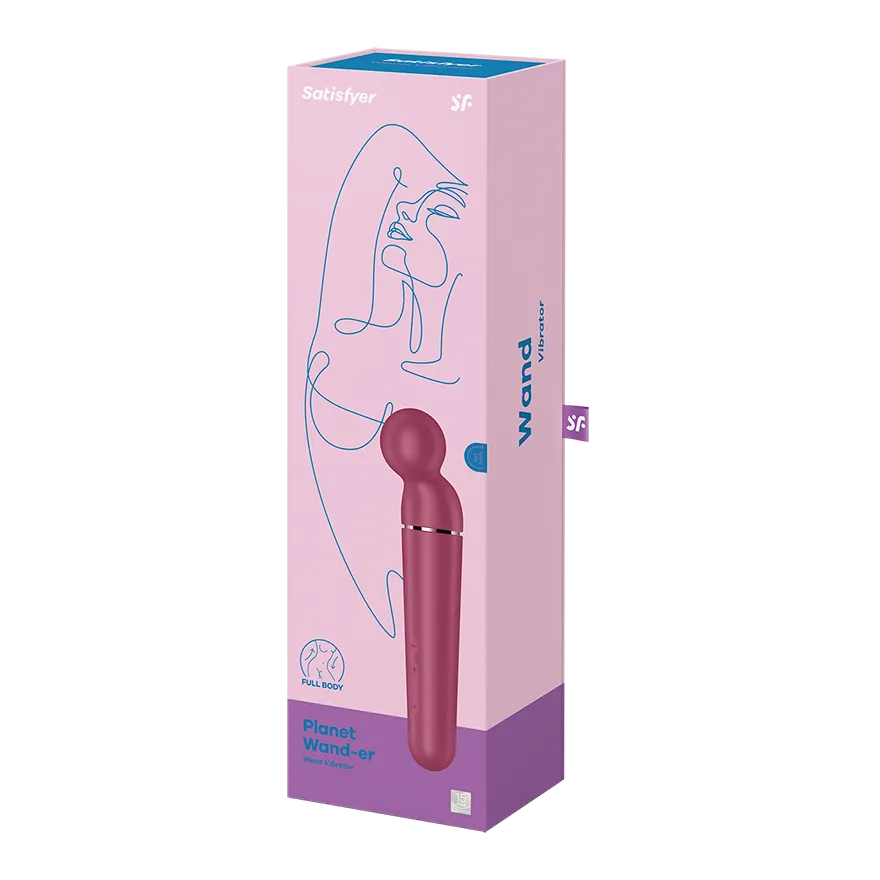 вибромассажер satisfyer planet wand-er berry 046068sa в СПб