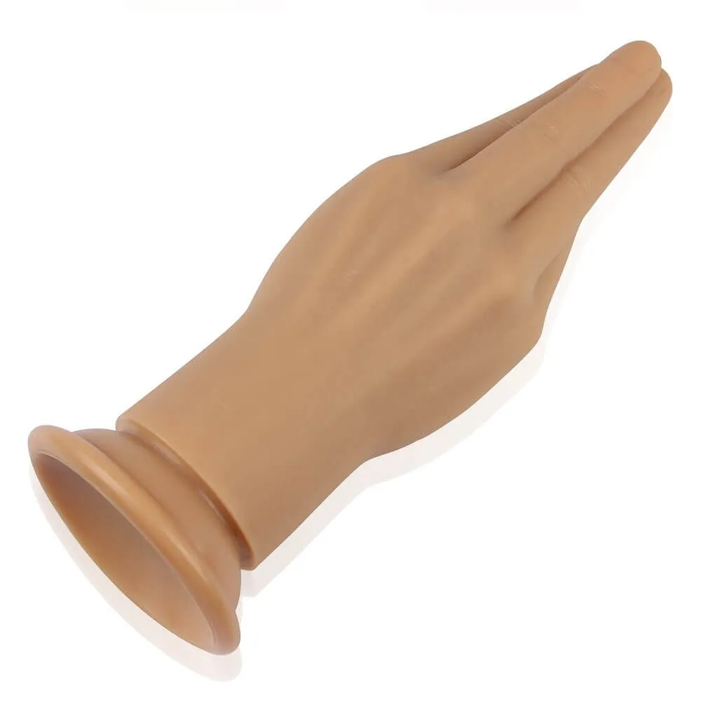 рука для фистинга lovetoy lovetoy silicone nature hand, телесная в СПб
