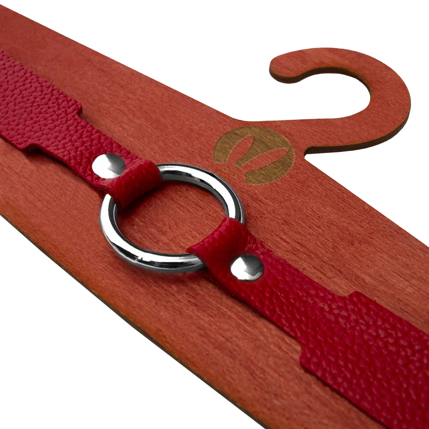 Эротическое гартеры pinkrabbit из красной кожи в СПб