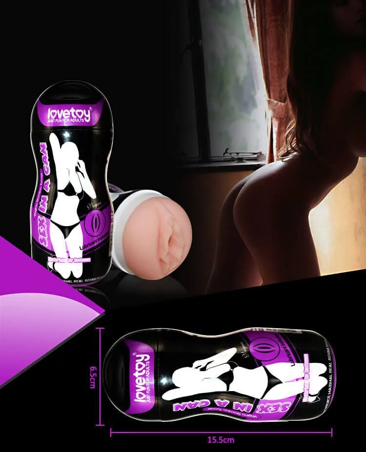 мастурбатор lovetoy sex in a can vagina stamina tunnel, телесный в СПб