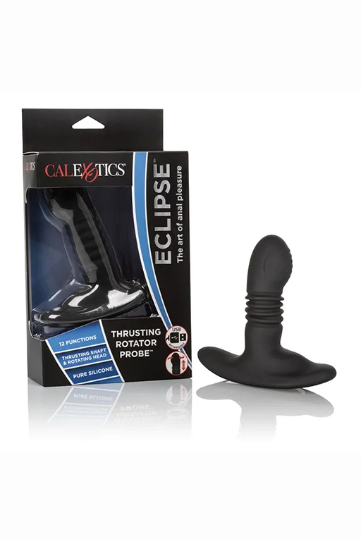 Перезарежаемый массажер простаты Thrusting Rotator Probe с функцией «поступательное движение»