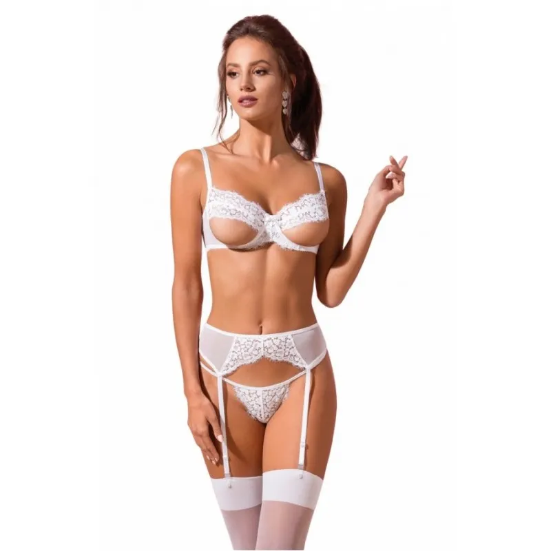 Эротическое комплект avanua silentia, белый в СПб