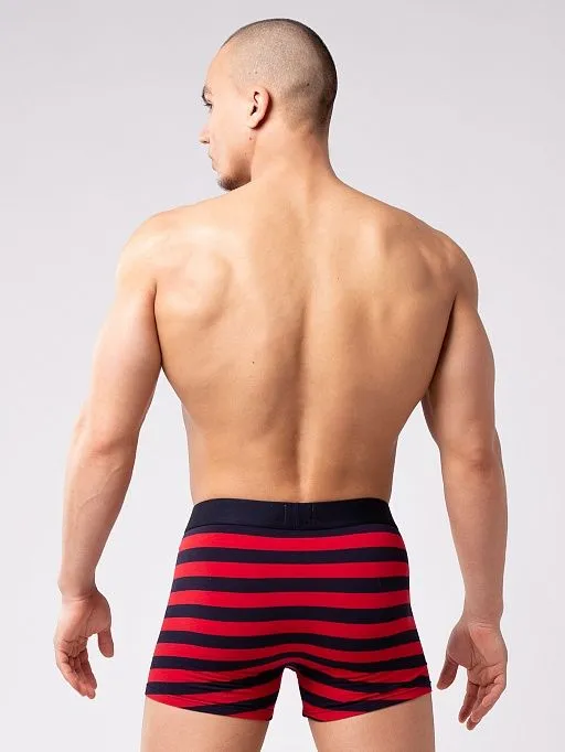 Эротическое трусы мужские удлиненные боксеры opium r126 в полоску в СПб