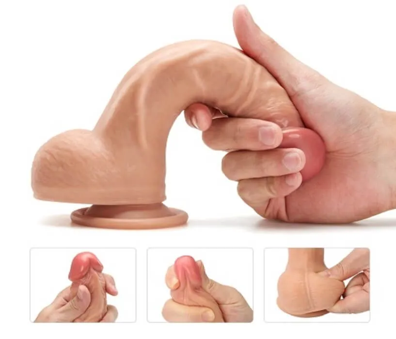 фаллоимитатор на присоске lovetoy nature cock 8 inch, телесный в СПб