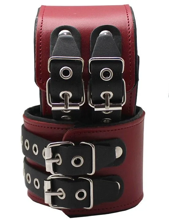 поножи декоративные подиум широкие, красные в СПб