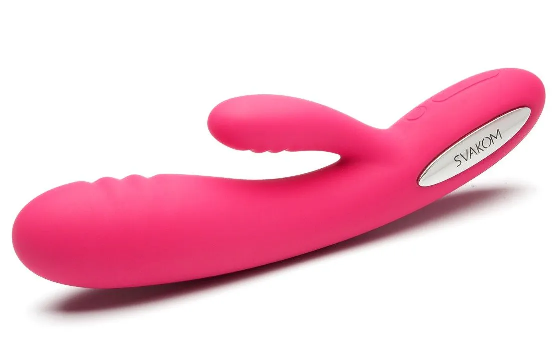 вибратор двойной svakom adonis, розовый в СПб