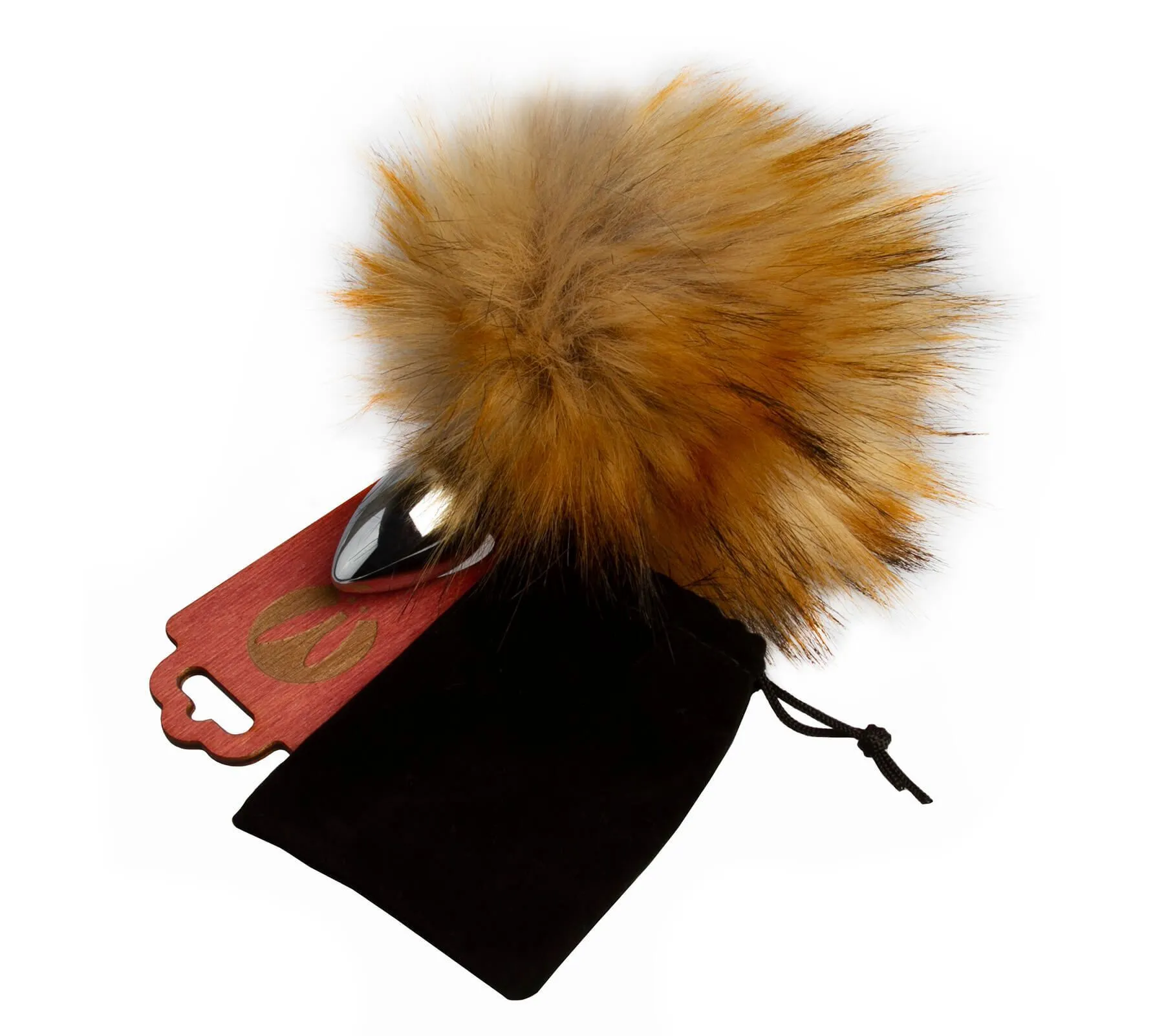 анальная пробка pinkrabbit с хвостом кролика, коричневая в СПб