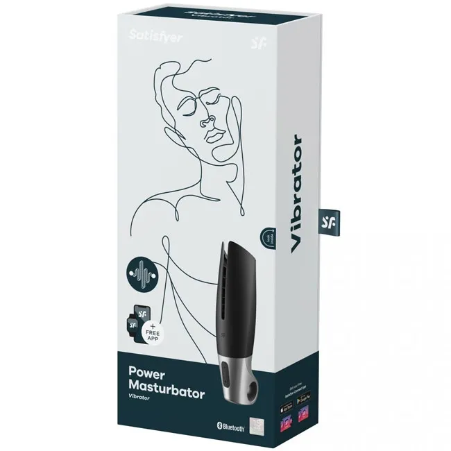 мастурбатор satisfyer power masturbator black silver 037332sa в СПб