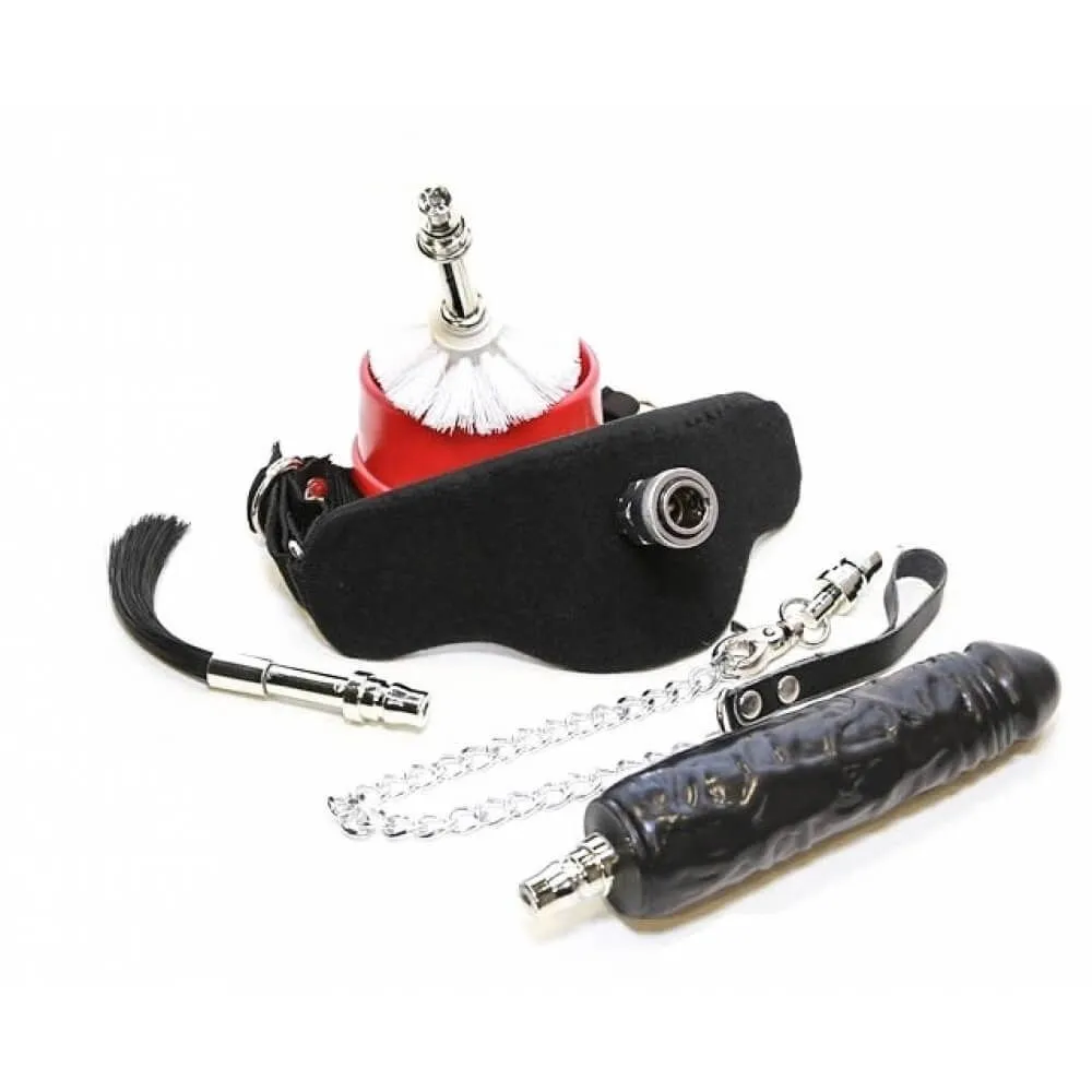 кляп pipedream extreme compliance kit, с насадками в СПб